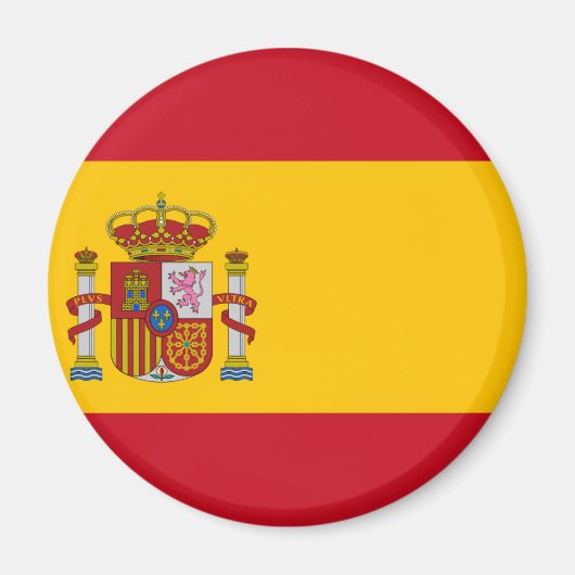 Aimant Drapeau de l'Espagne (Devant)