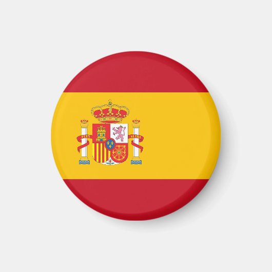 Aimant Drapeau de l'Espagne (Devant)