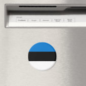 Aimant Drapeau de l'Estonie patriotique (In Situ (Lave-vaisselle))