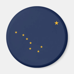 Aimant Drapeau de l'État d'Alaska