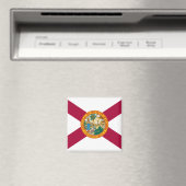 Aimant Drapeau de l'État de Floride (In Situ (Lave-vaisselle))