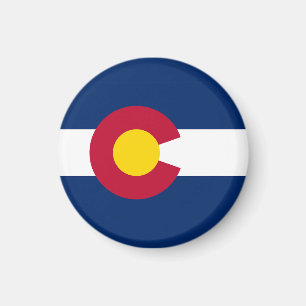Aimant Drapeau de l'État du Colorado