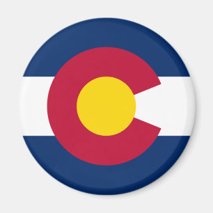 Aimant Drapeau de l'État du Colorado