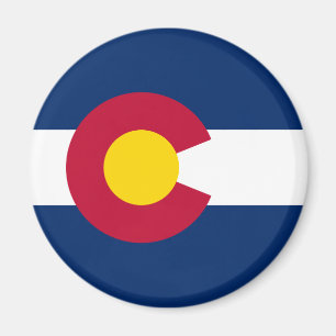 Aimant Drapeau de l'État du Colorado