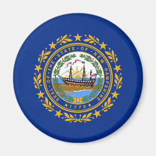 Aimant Drapeau de l'État du New Hampshire