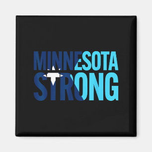 Aimant drapeau de l'État rebelle du Minnesota