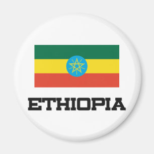 Aimant Drapeau de l'Ethiopie