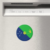 Aimant Drapeau de l'île Christmas (In Situ (Lave-vaisselle))