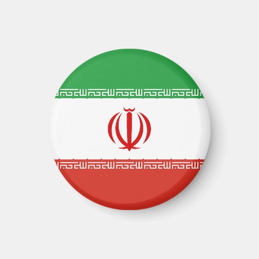 Aimant Drapeau de l'Iran (Devant)