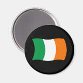 Aimant Drapeau de l'Irlande (Recto/Verso)