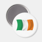 Aimant Drapeau de l'Irlande (Recto/Verso)