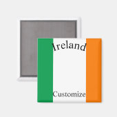 Aimant Drapeau de l'Irlande Thunder_Cove (Recto/Verso)