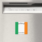 Aimant Drapeau de l'Irlande Thunder_Cove (In Situ (Lave-vaisselle))