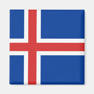 Aimant Drapeau de l'Islande