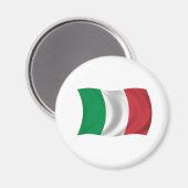 Aimant Drapeau de l'Italie (Recto/Verso)