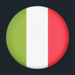 Aimant Drapeau de l'Italie<br><div class="desc">Drapeau de l'Italie Emoji. Emoji art Version 2 par EmojiOne. Sous licence Creative Commons (CC-BY 4.0).</div>