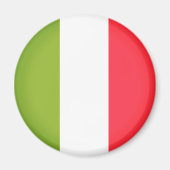 Aimant Drapeau de l'Italie (Devant)
