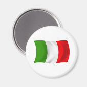 Aimant Drapeau de l'Italie (Recto/Verso)