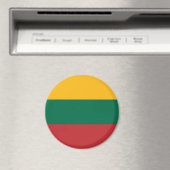 Aimant Drapeau de Lituanie (In Situ (Lave-vaisselle))