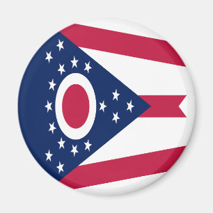Aimant Drapeau de l'Ohio