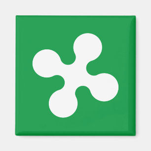 Aimant Drapeau de Lombardie (Italie)