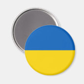 Aimant Drapeau de l'Ukraine (Recto/Verso)