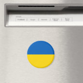 Aimant Drapeau de l'Ukraine (In Situ (Lave-vaisselle))