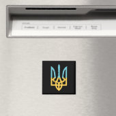 Aimant Drapeau de l'Ukraine Trident de poche femmes blaso (In Situ (Lave-vaisselle))