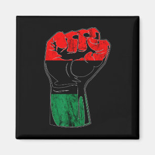 Aimant Drapeau de l'Union panafricaine - Poignée d'histoi
