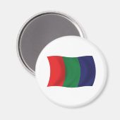 Aimant Drapeau de Mars (Recto/Verso)