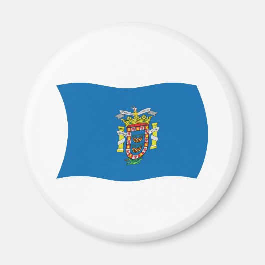 Aimant Drapeau de Melilla (Devant)