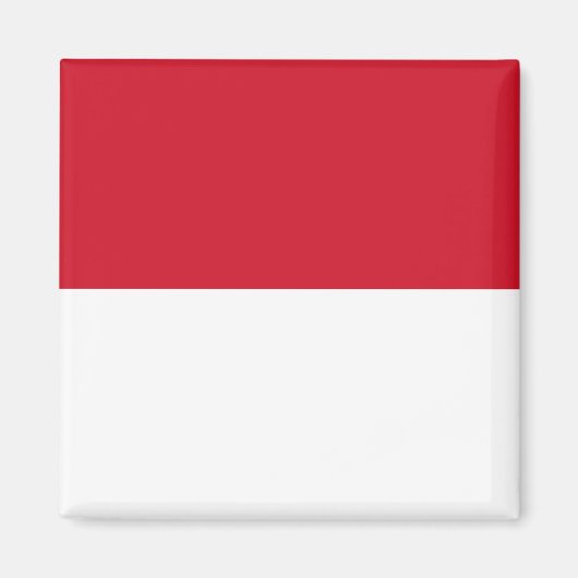 Aimant Drapeau de Monaco (Devant)