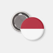 Aimant Drapeau de Monaco (Recto/Verso)