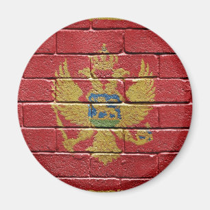 Aimant Drapeau de Monténégro