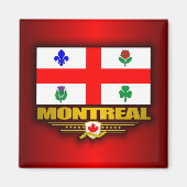 Aimant Drapeau de Montréal (Devant)