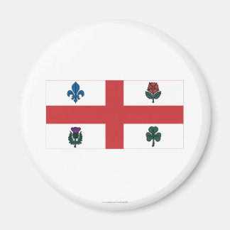 Aimant Drapeau de Montréal