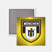 Aimant Drapeau de München (Recto/Verso)