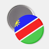 Aimant Drapeau de Namibie (Recto/Verso)