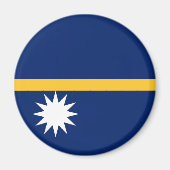 Aimant Drapeau de Nauru (Devant)