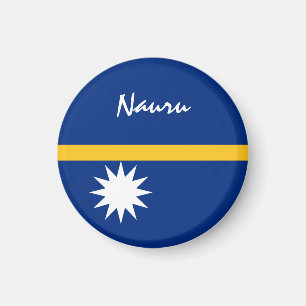 Aimant Drapeau de Nauru et Océanie - Amateurs de voyages/