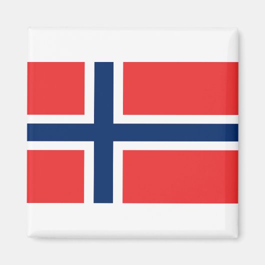 Aimant Drapeau de Norway (Devant)