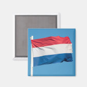 Aimant Drapeau de Pays-Bas (Recto/Verso)