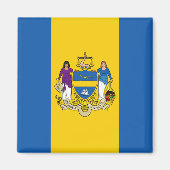 Aimant Drapeau de Philadelphie (Devant)