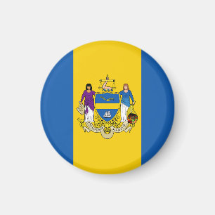Aimant Drapeau de Philadelphie, Pennsylvanie