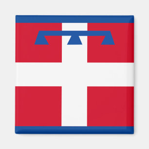 Aimant Drapeau de Piemonte (Italie)