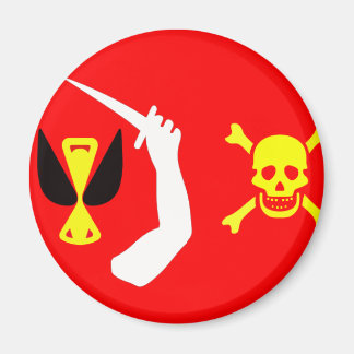 Aimant Drapeau de pirate Christopher Moody