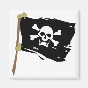 Aimant Drapeau de pirate de jolly roger
