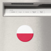 Aimant Drapeau de Pologne (In Situ (Lave-vaisselle))
