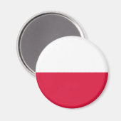 Aimant Drapeau de Pologne (Recto/Verso)
