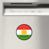 Aimant Drapeau de qualité Roundel Kurdistan (In Situ (Lave-vaisselle))